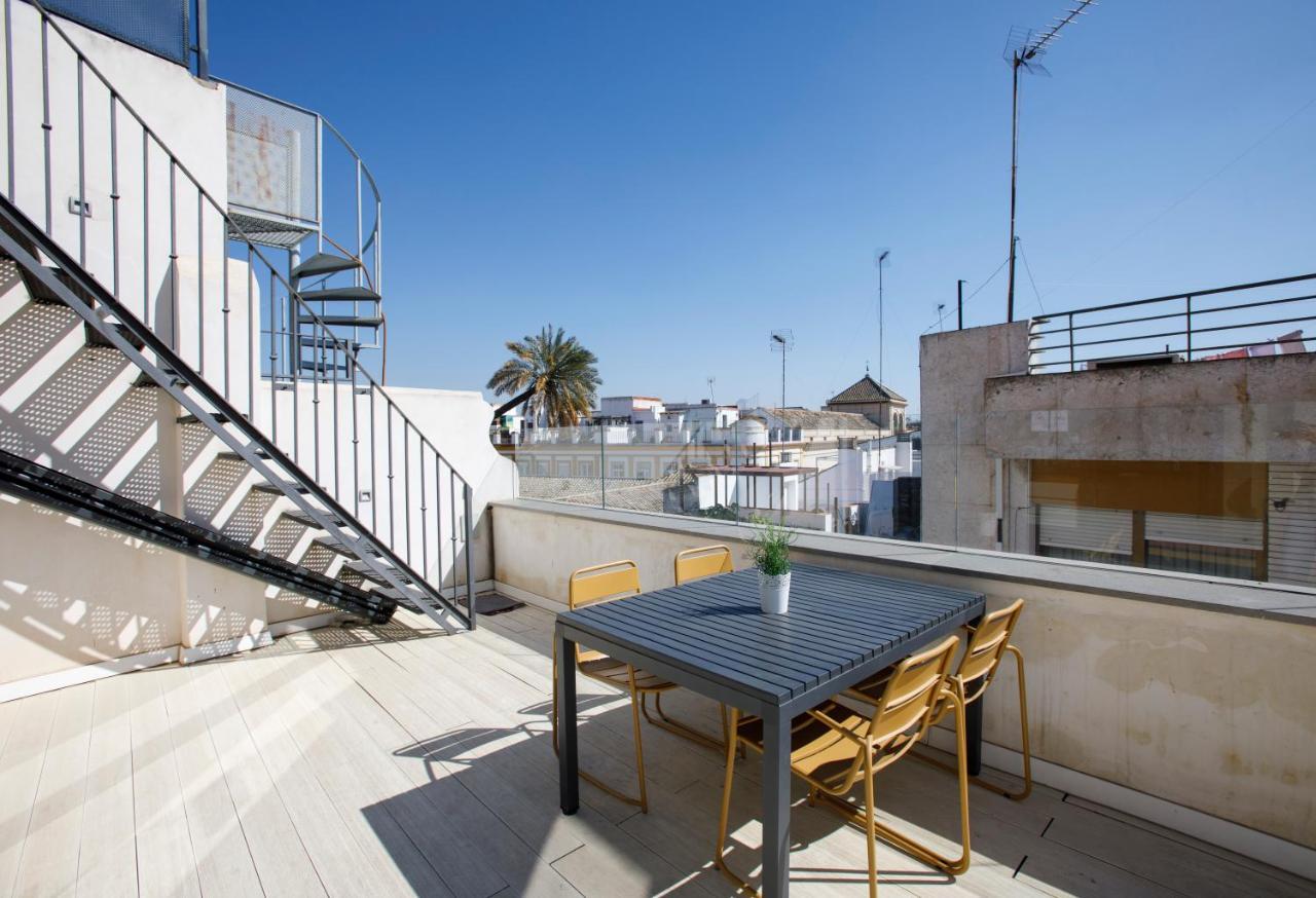 Private Pool With Panoramic Views Lägenhet Sevilla Exteriör bild